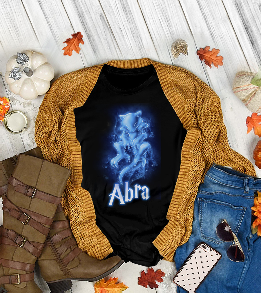 Abra Pokémon Patronus Luminescent Aura T-Shirt