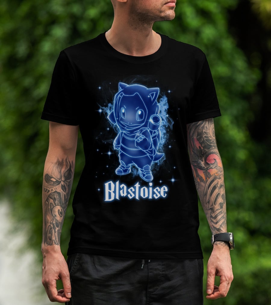 Blastoise Onesie Pokemon Patronus T-Shirt