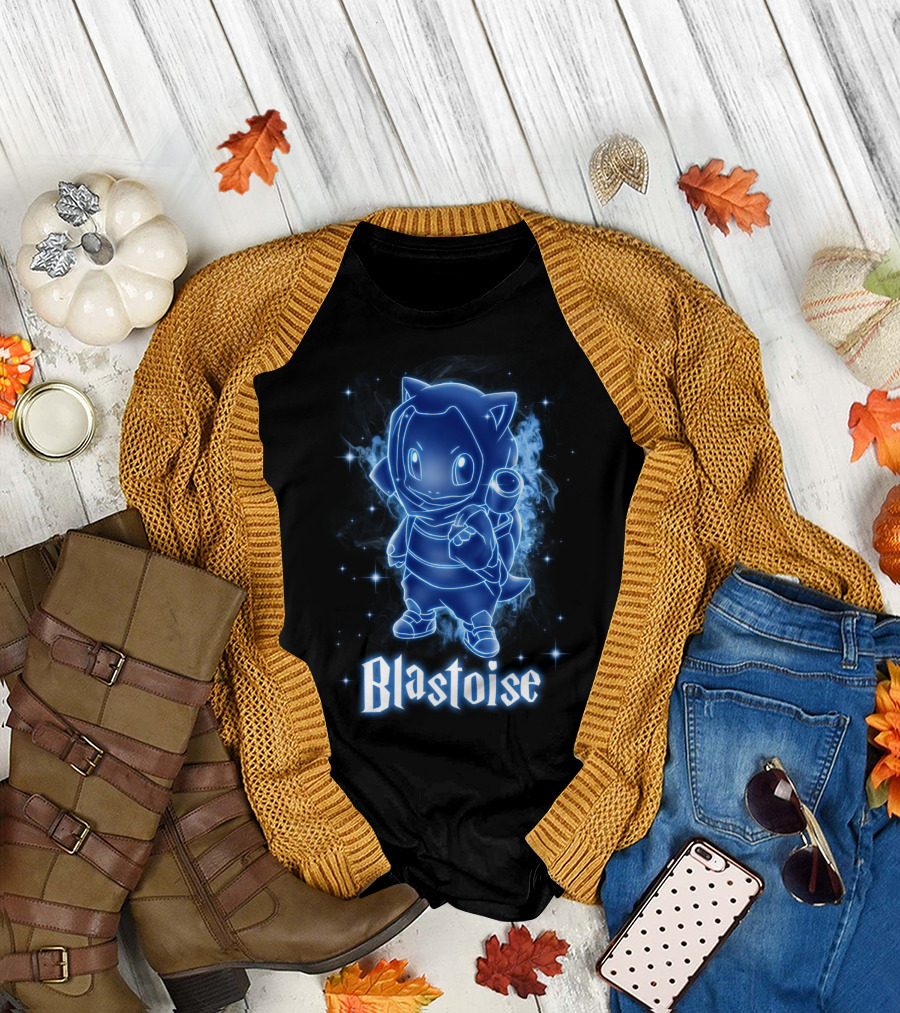 Blastoise Onesie Pokemon Patronus T-Shirt