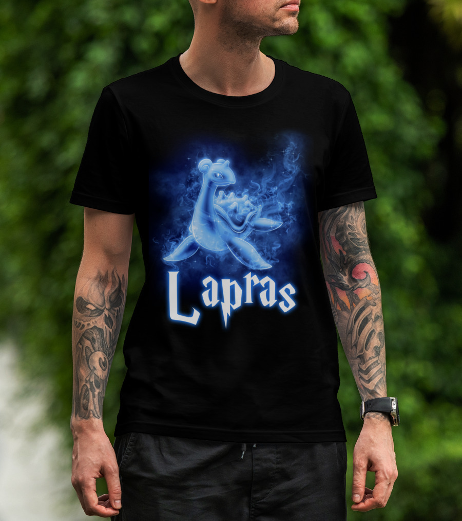 Lapras Pokemon Patronus Charm T-Shirt