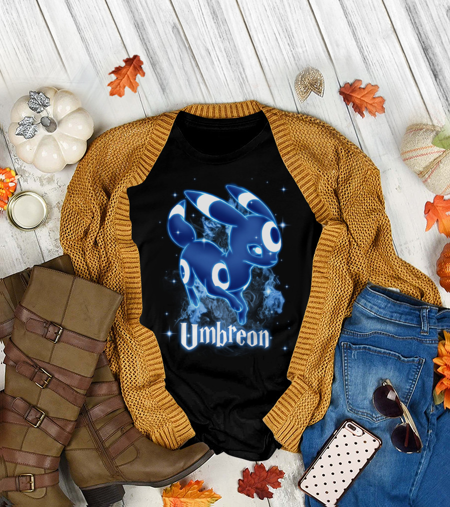 Umbreon Pokemon Patronus Magical Creature Aura T-Shirt