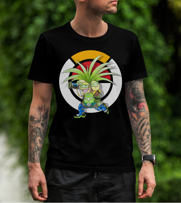 POKEMON X OVERWATCH EXEGGUTOR LUCIO MASHUP T-Shirt