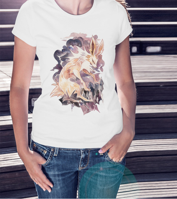 WATERCOLOR POKEMON JOLTEON ARTISTIC T-Shirt