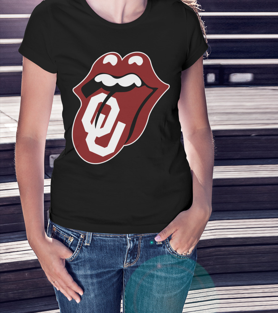Oklahoma Sooners Rolling Stones T-Shirt