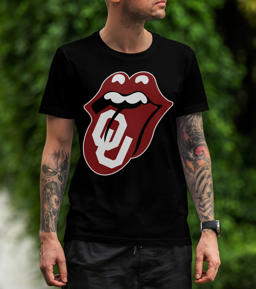 Oklahoma Sooners Rolling Stones T-Shirt