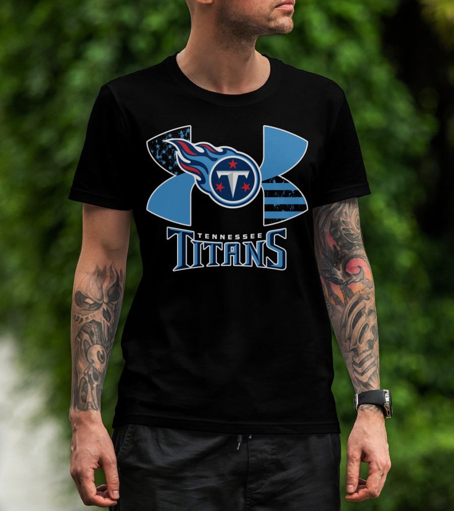 Tennessee Titans Under Armour Logo Fusion T-Shirt