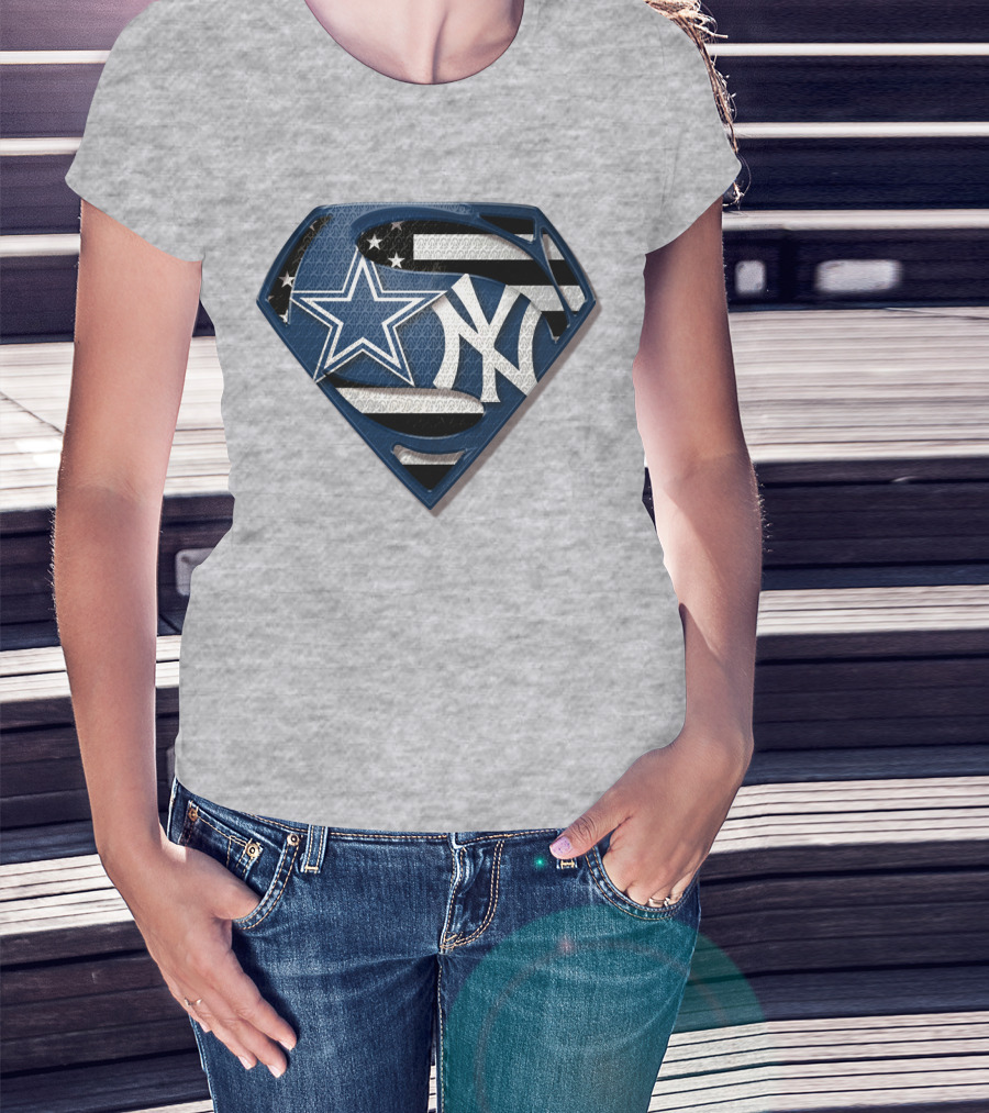 Super Cowboys Yankees Star T-Shirt