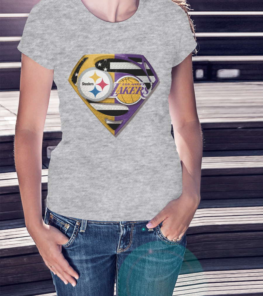 Steelers Los Angeles Lakers Super T-Shirt