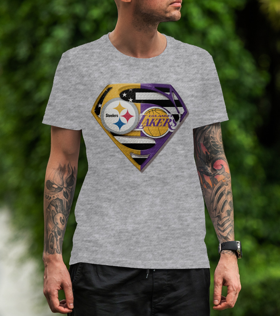 Steelers Los Angeles Lakers Super T-Shirt