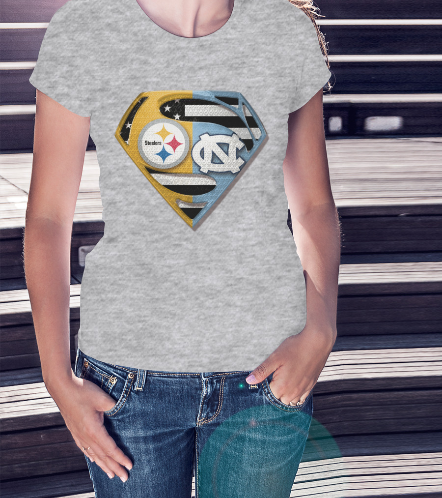 Steelers Nc Superman T-Shirt