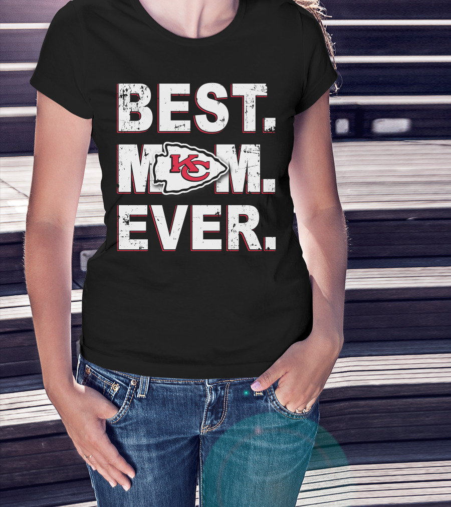 Best Mom Ever Kc Chiefs T-Shirt
