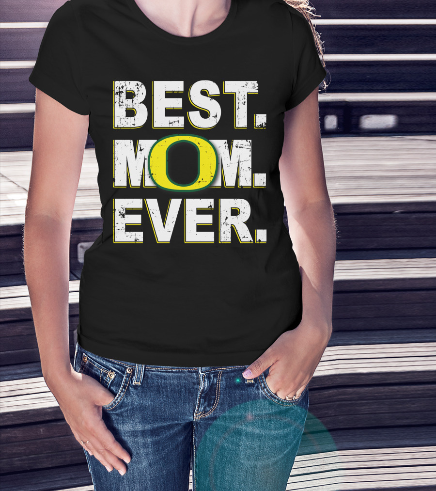 Best Mom Ever Oregon Ducks T-Shirt