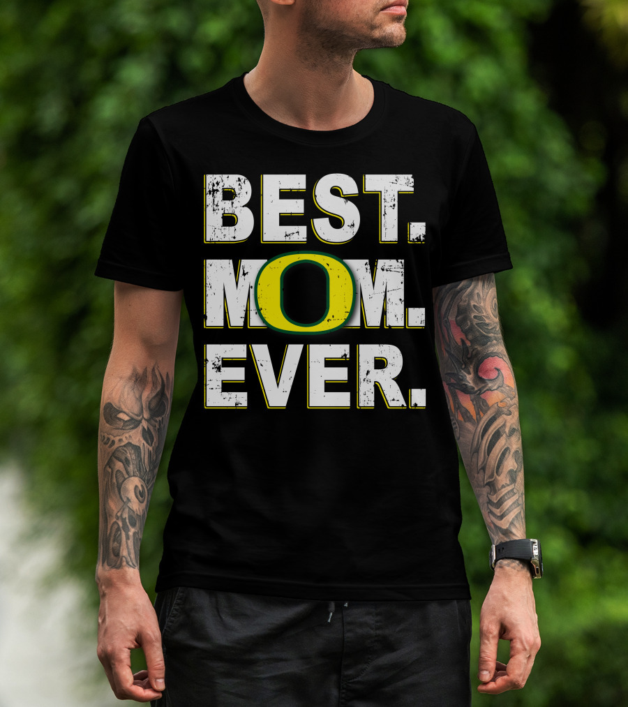 Best Mom Ever Oregon Ducks T-Shirt