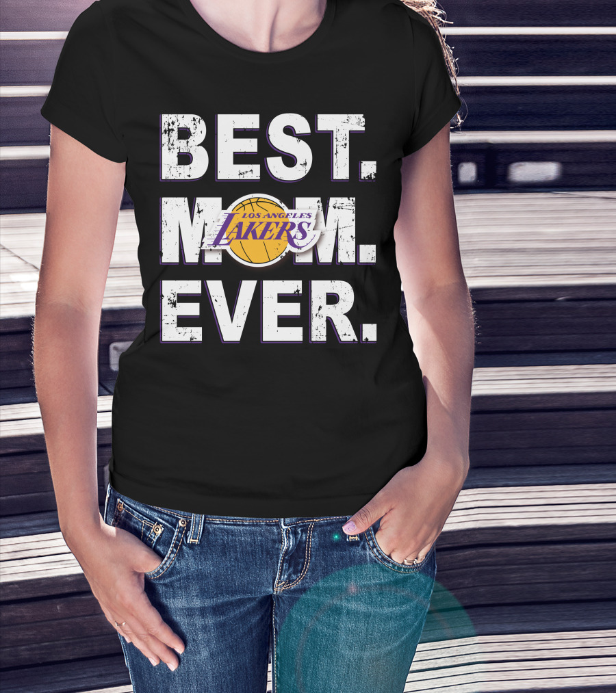 Best Mom Ever Los Angeles Lakers T-Shirt