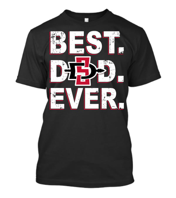 Best Dad Ever 063 Sdsu Aztecs T-Shirt