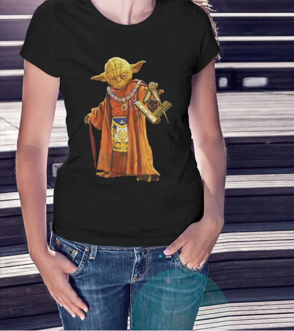 Pharaon Yoda Freemason Symbolism T-Shirt
