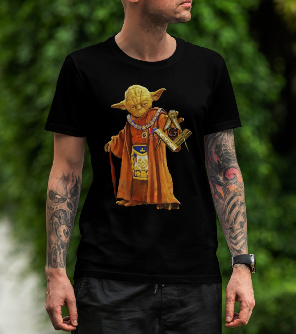 Pharaon Yoda Freemason Symbolism T-Shirt