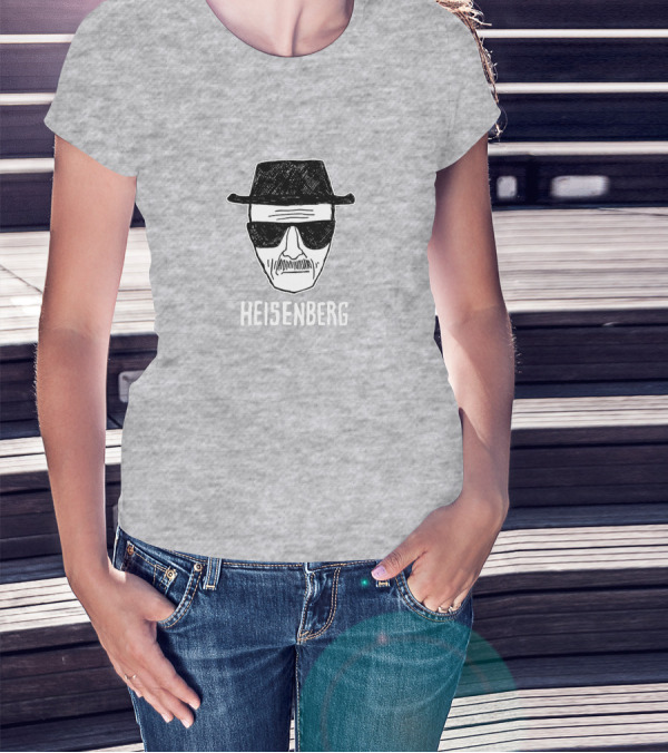 Heisenberg Hat Sunglasses Mask Face T-Shirt