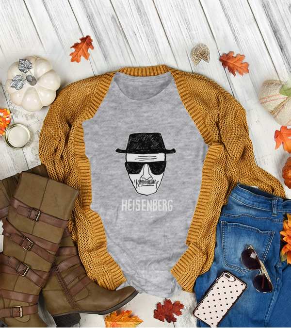 Heisenberg Hat Sunglasses Mask Face T-Shirt