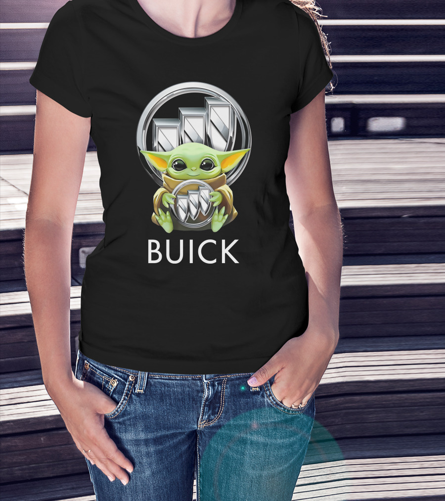 Grogu Holding Buick T-Shirt