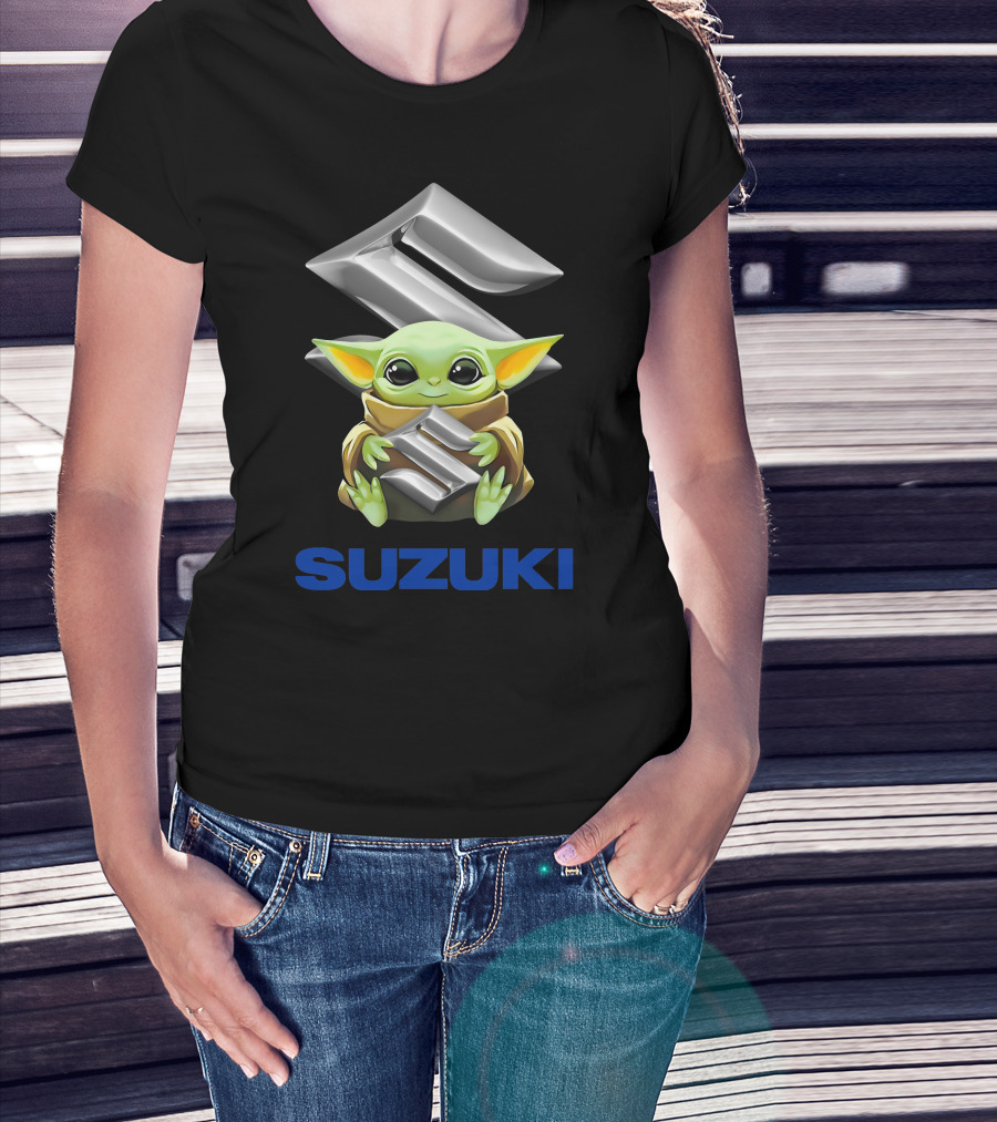 Grogu Suzuki Logo Hug T-Shirt