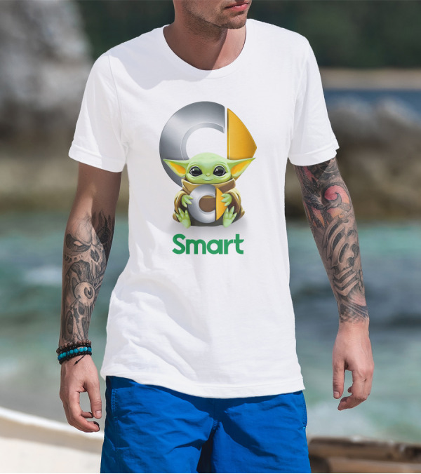 Grogu Hug Smart White C T-Shirt