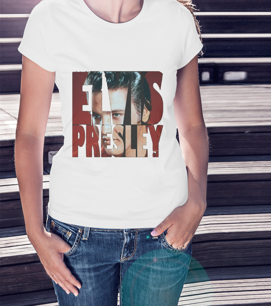 Elvis Presley Photo Collage Last EDT T-Shirt