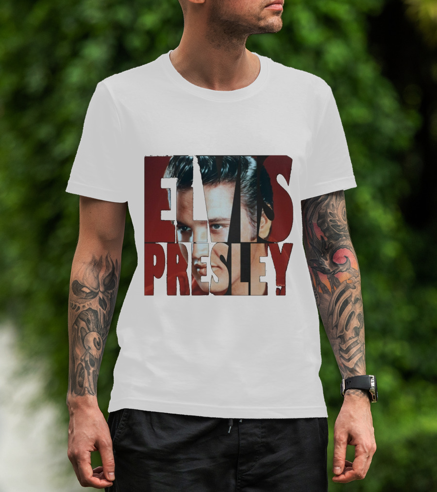 Elvis Presley Photo Collage Last EDT T-Shirt
