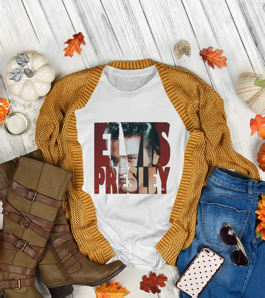 Elvis Presley Photo Collage Last EDT T-Shirt