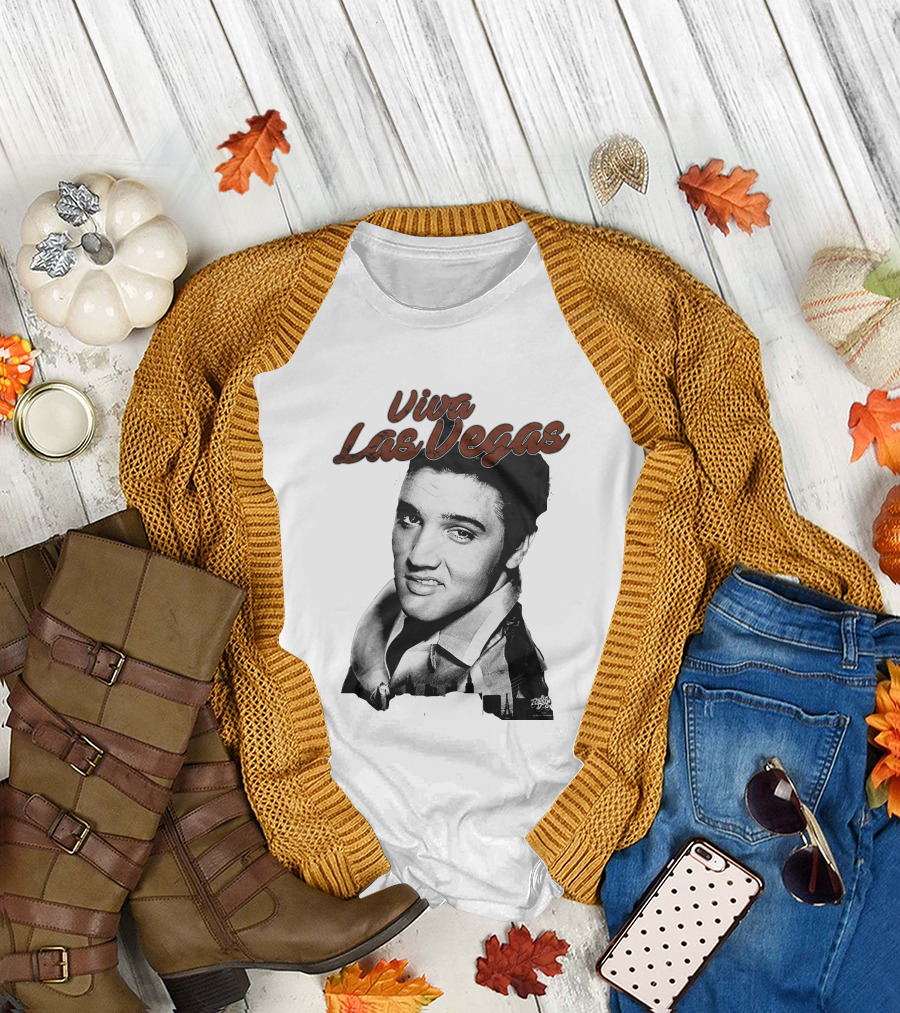 Viva Las Vegas Elvis Presley Classic T-Shirt