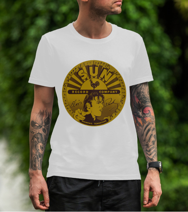 SUN Record Company Elvis Presley Memphis Tennessee T-Shirt