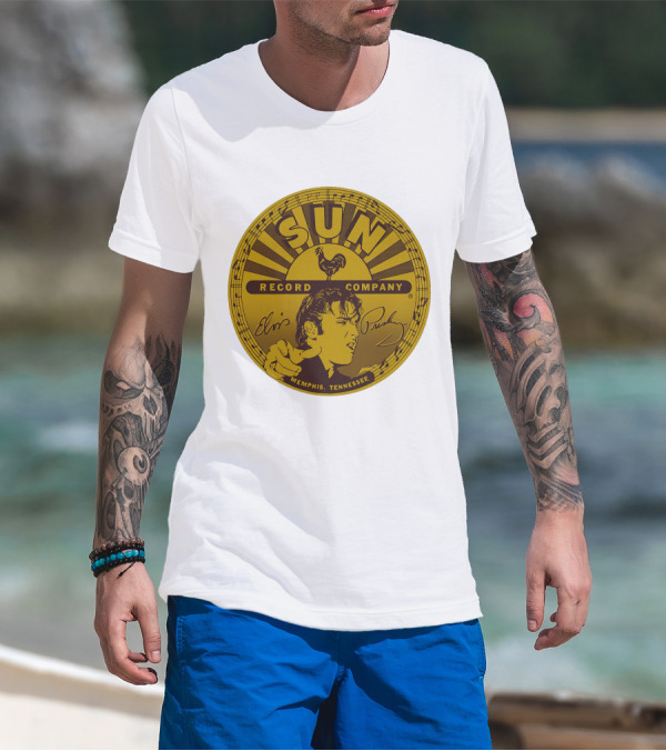 SUN Record Company Elvis Presley Memphis Tennessee T-Shirt