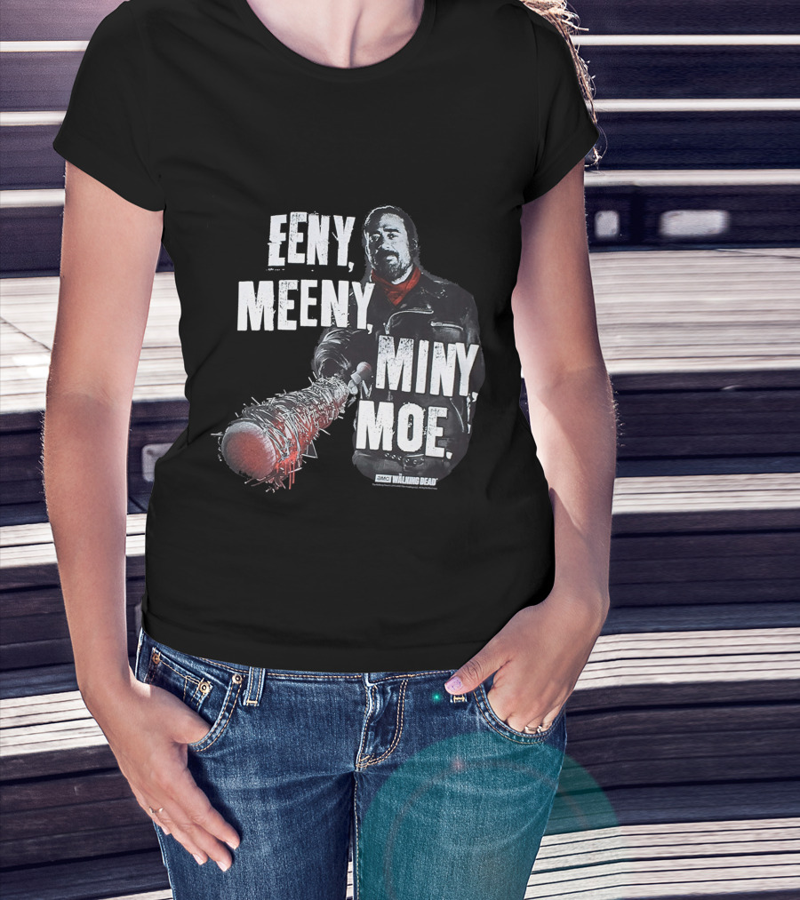 Eeny Meeny Miny Moe The Walking Dead Negan Lucille T-Shirt