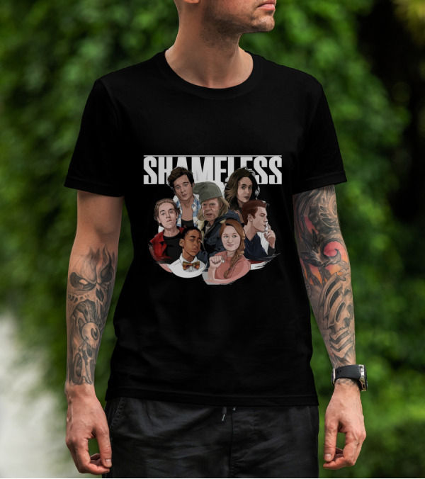 Shameless Cast Graphic Ensemble T-Shirt