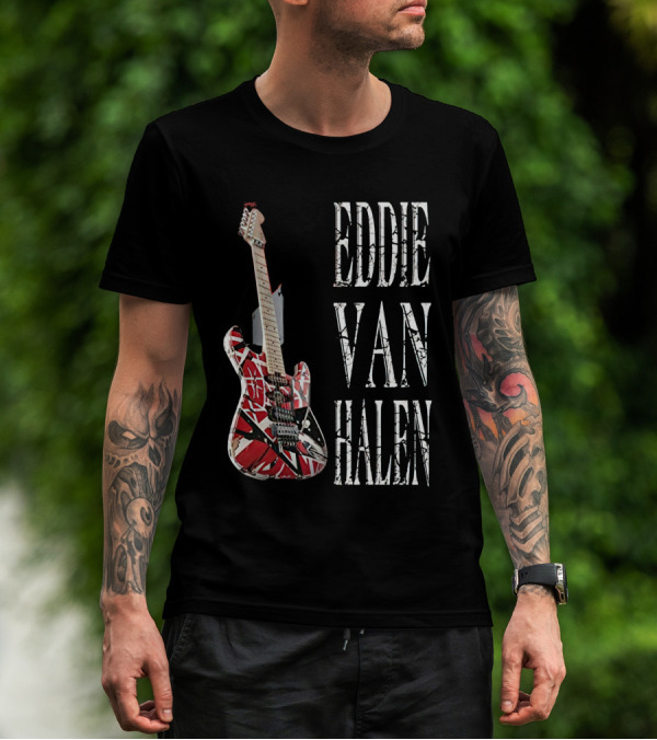 Eddie Van Halen Guitar T-Shirt