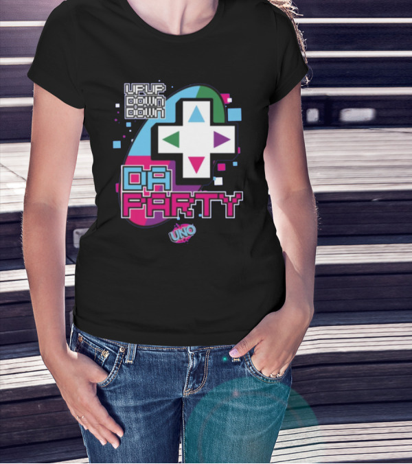 UPUPDOWNDOWN DA PARTY UNO T-Shirt