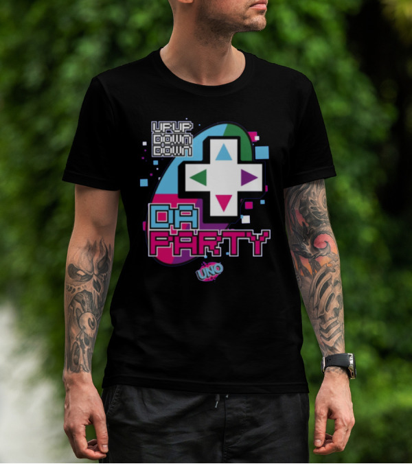 UPUPDOWNDOWN DA PARTY UNO T-Shirt