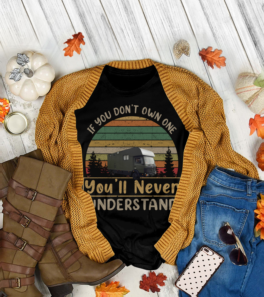 If You Don't Own One You'll Never Understand Horsebox Camper Vintage T-Shirt