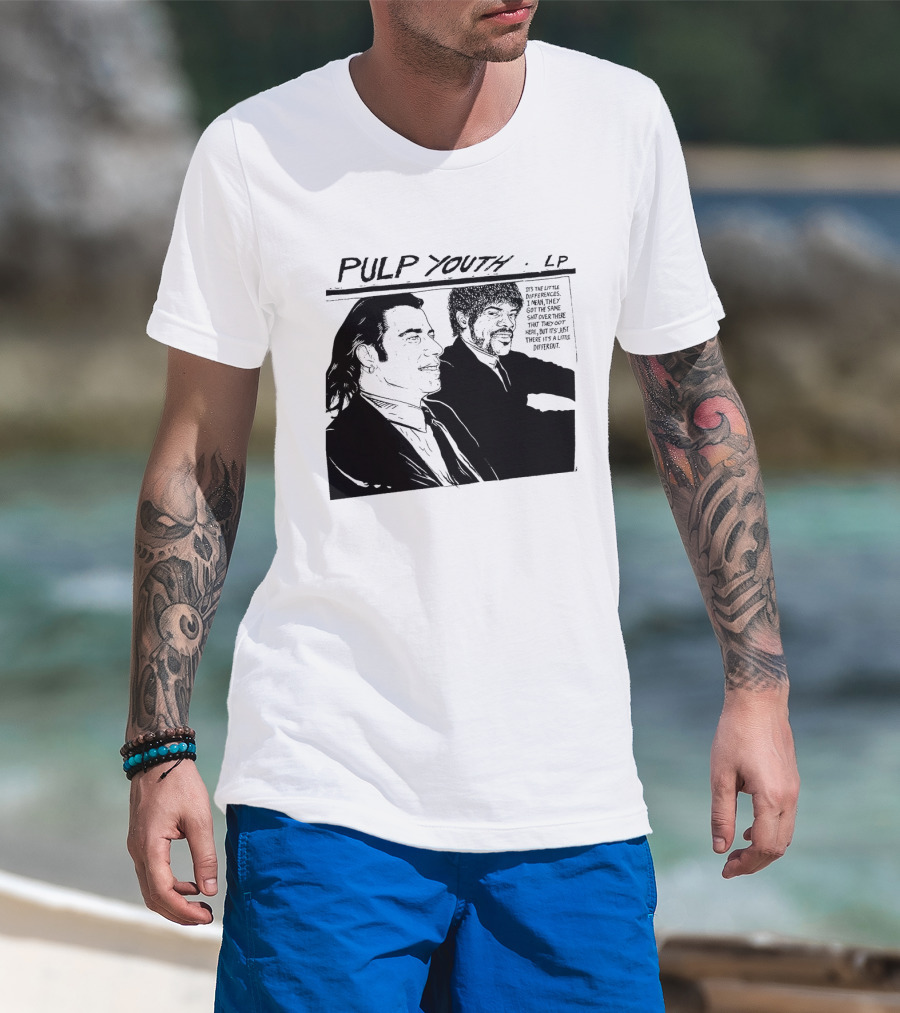 Pulp Youth LP Vintage Characters Comic T-Shirt