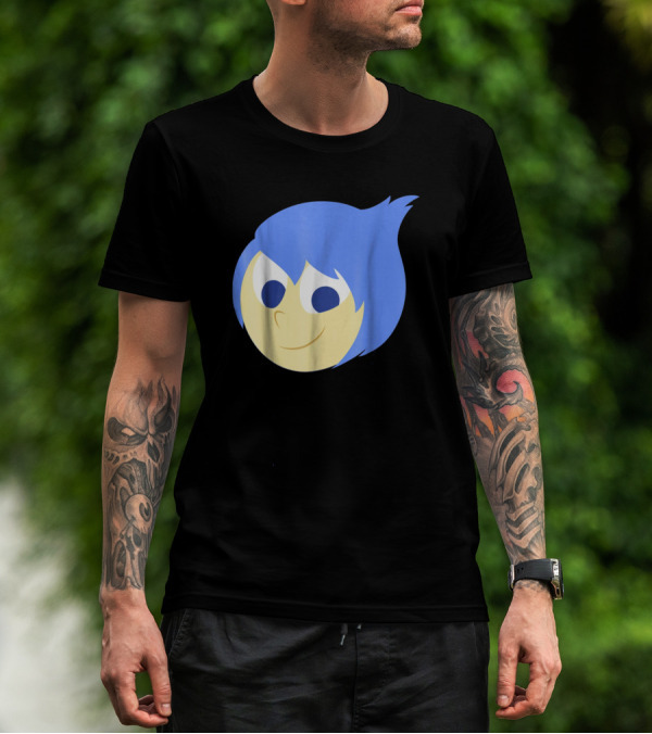 Disney Pixar Inside Out Joy Character Face T-Shirt