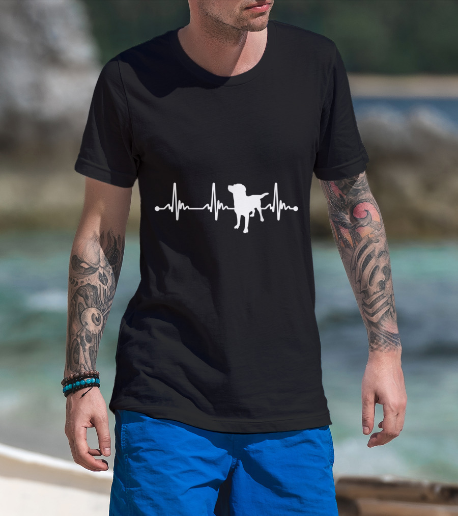 Labrador Retriever Puppy Heartbeat T-Shirt