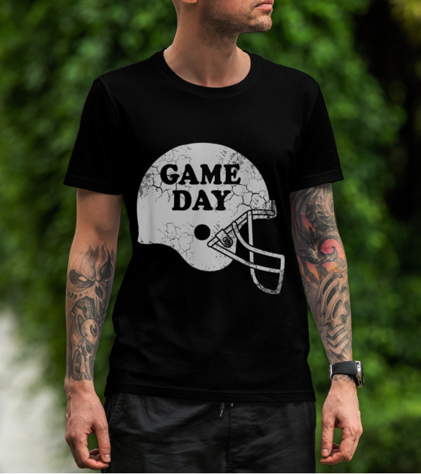 Game Day Football Helmet T-Shirt