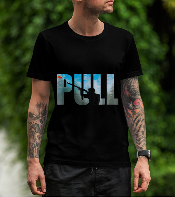 Pull Skeet Trap Clay Shotgun Shooting Sporting T-Shirt