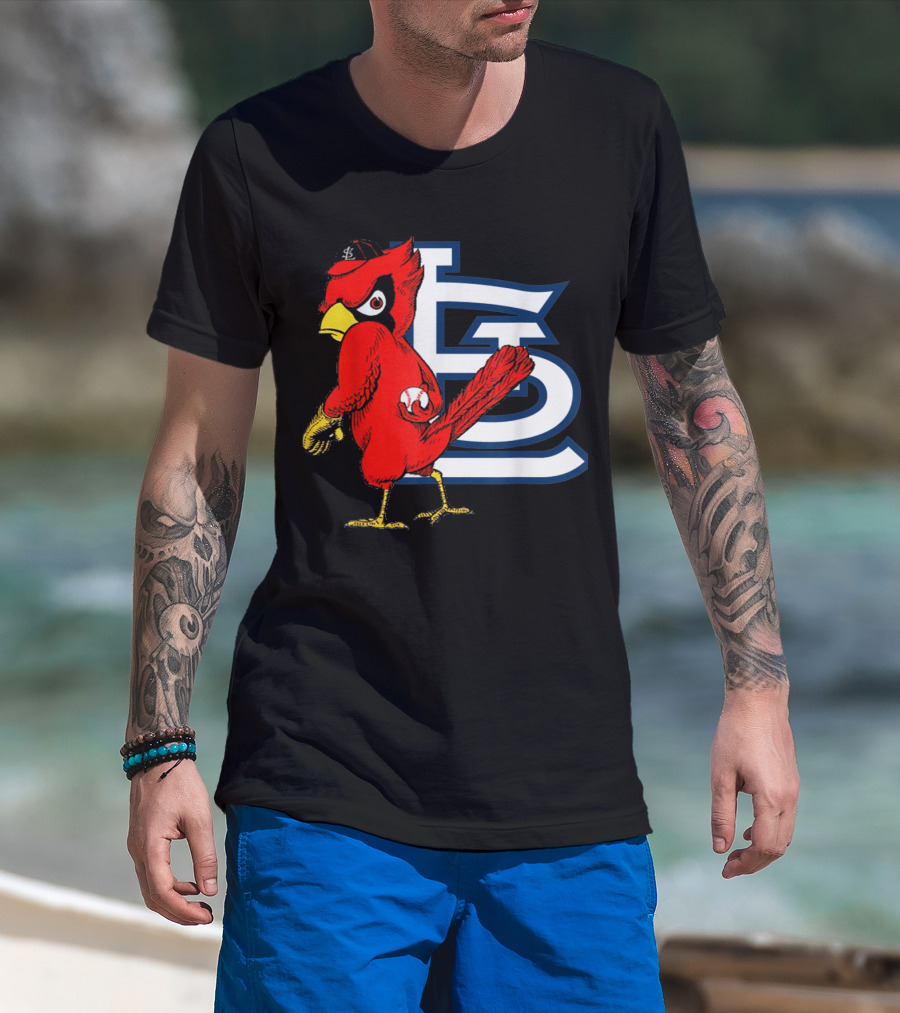 St Louis Cardinals Baseball Fan Jersey Sports Team Cardinal T-Shirt