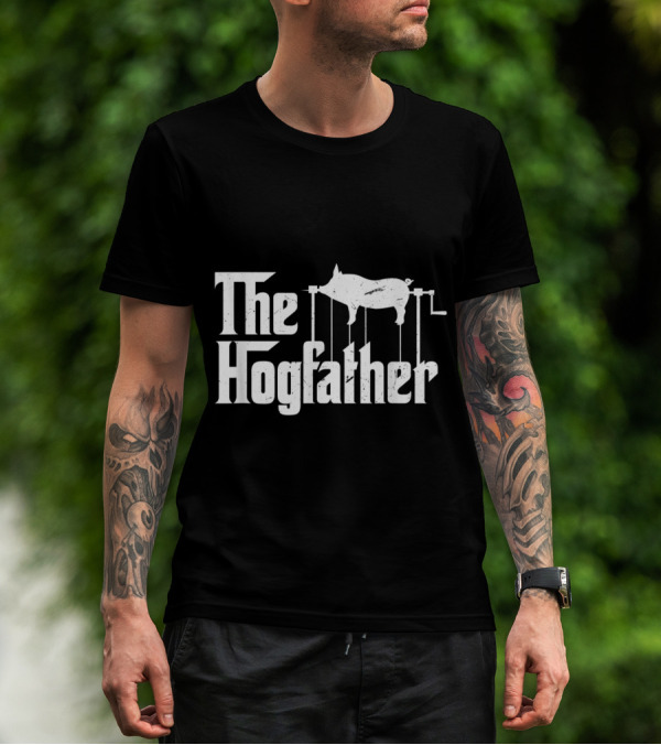 The Hogfather Barbecue Chef Funny BBQ Grill Master Godfather T-Shirt