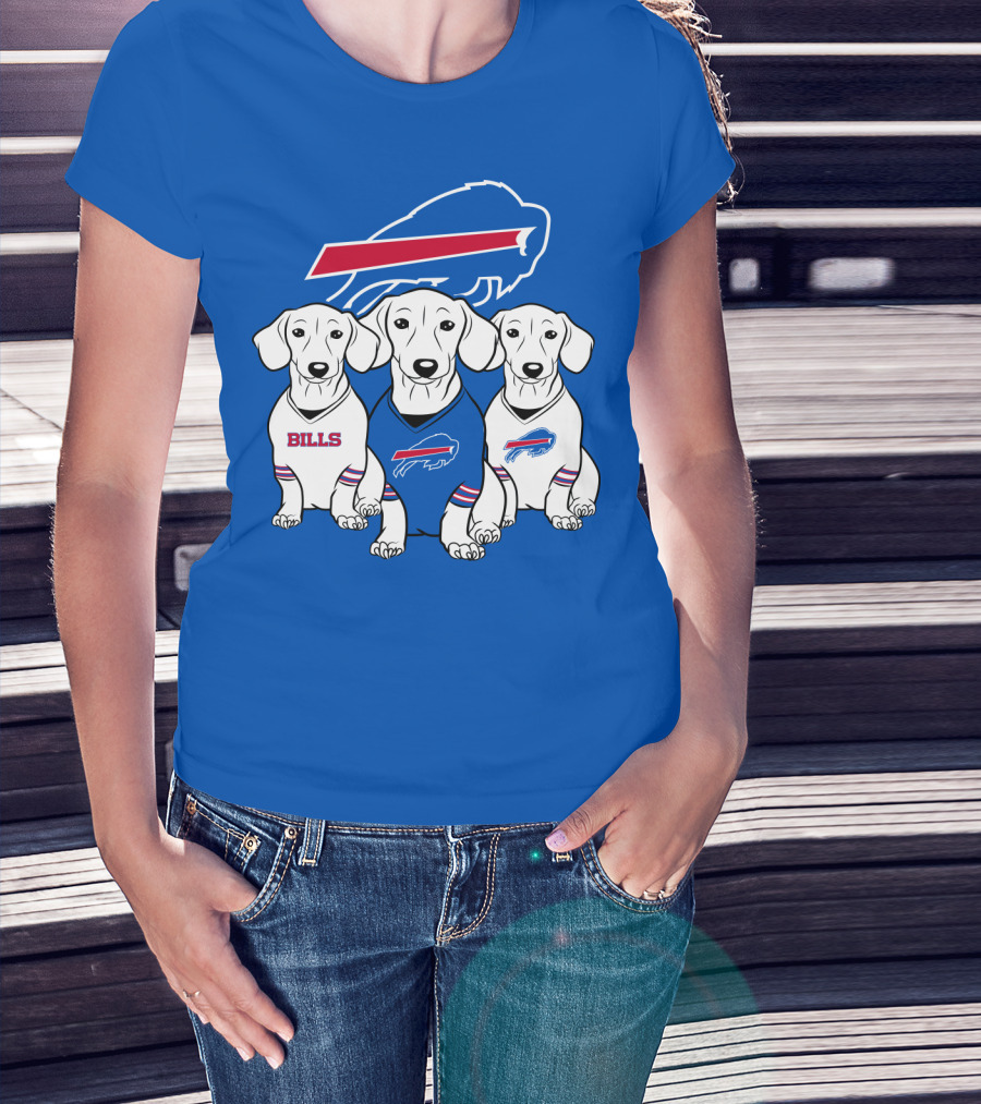 Bills Buffalo Dachshund  T-Shirt