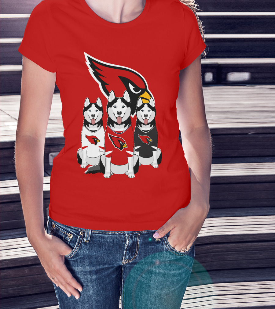Arizona Cardinals Husky Trio T-Shirt