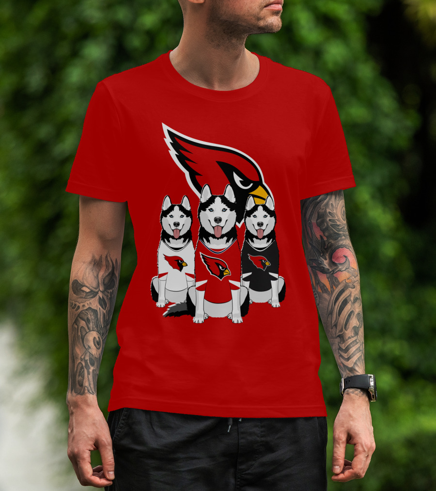 Arizona Cardinals Husky Trio T-Shirt