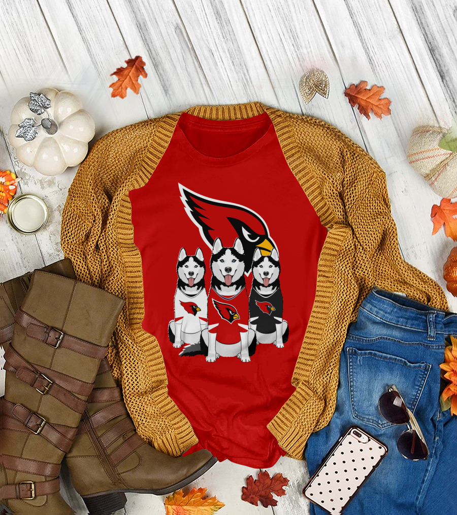 Arizona Cardinals Husky Trio T-Shirt