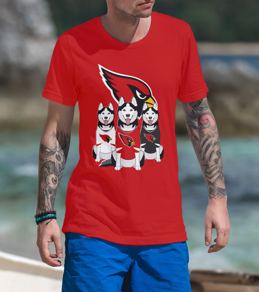 Arizona Cardinals Husky Trio T-Shirt
